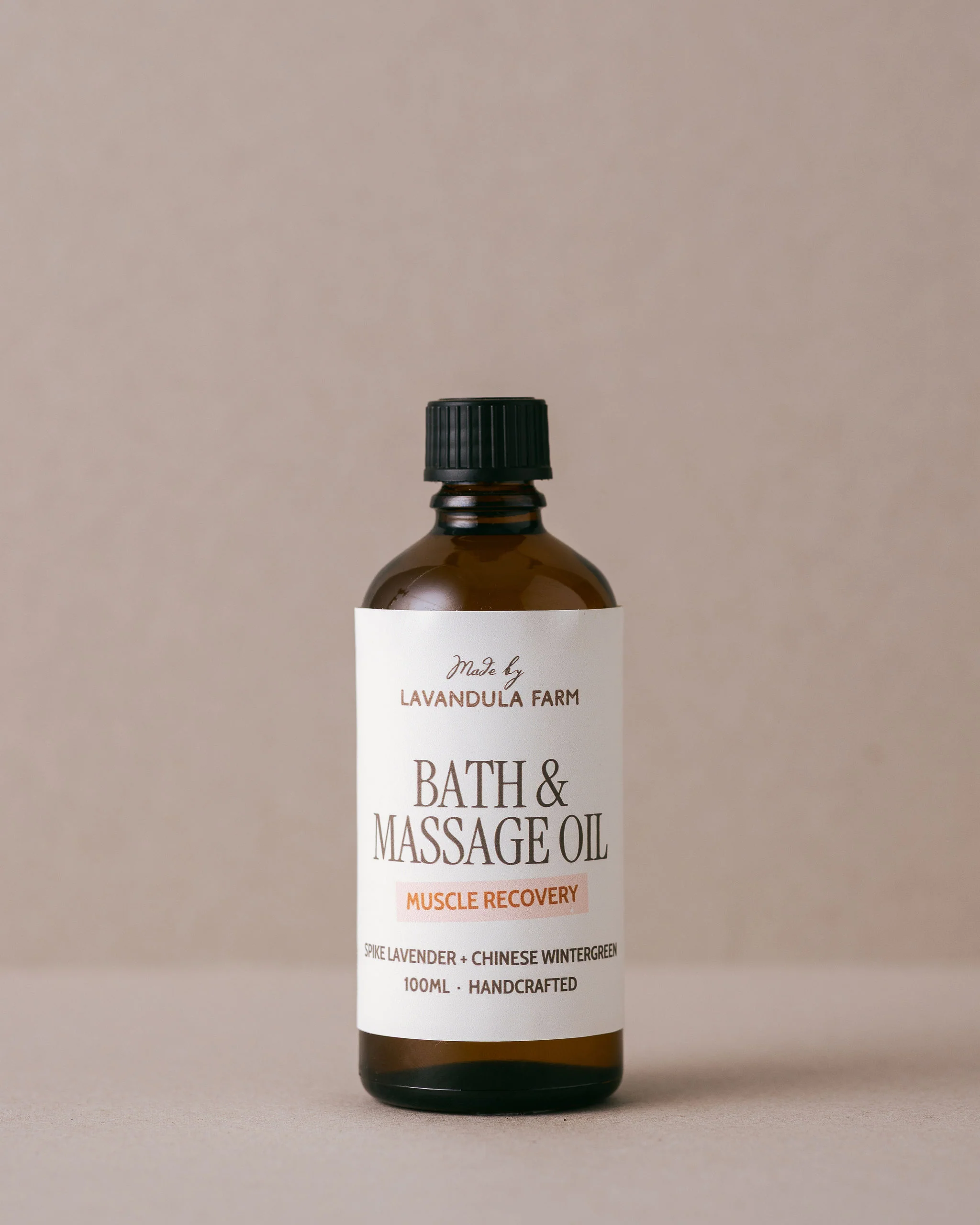 Muscle Recovery Bath & Massage Oil | Lavender and Chinese Wintergreen